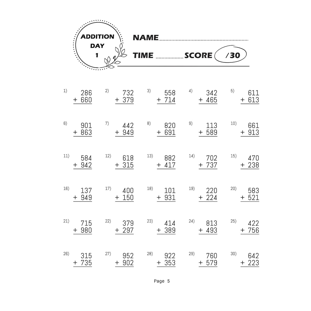 Math Worksheets Superstar Worksheets
