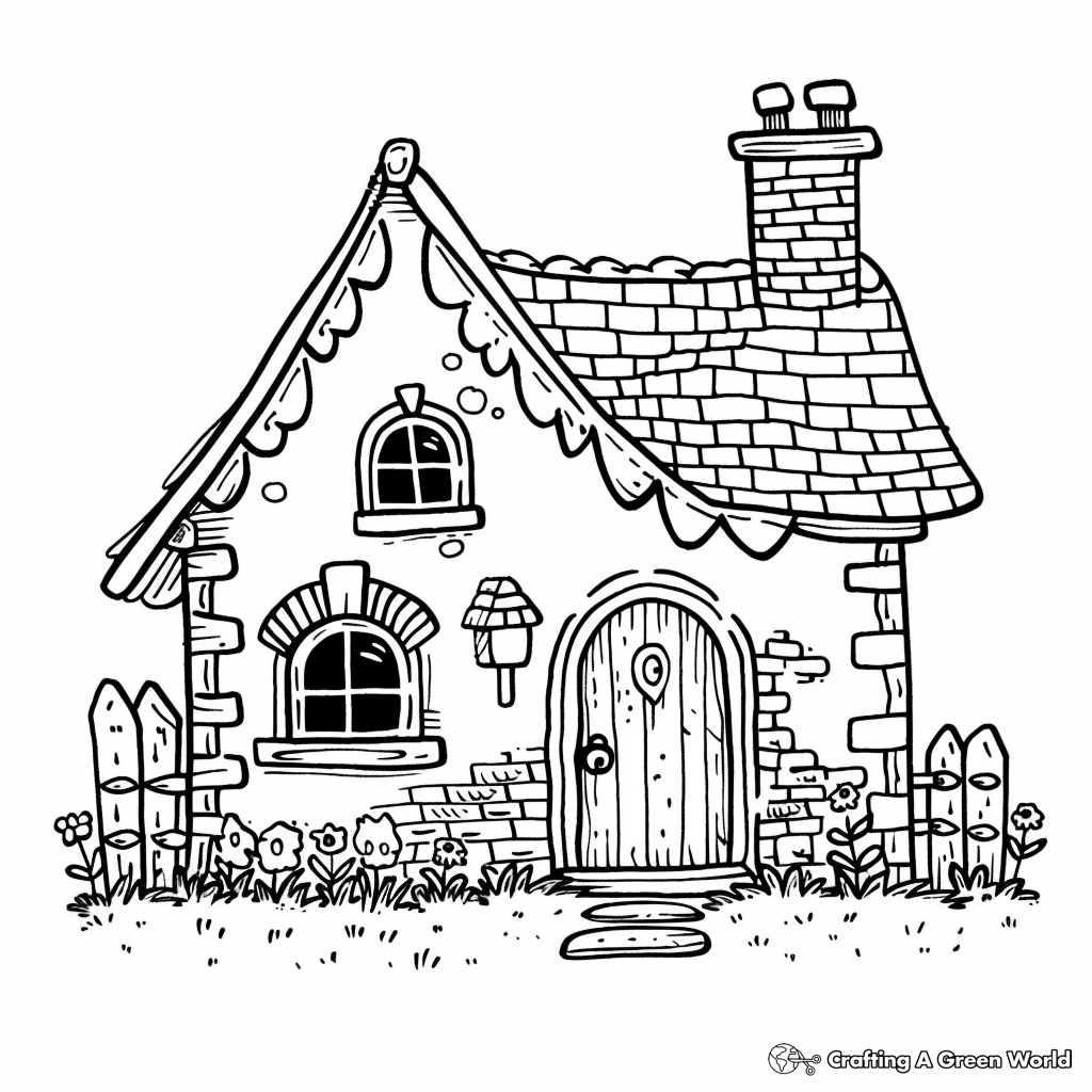 Cottagecore Coloring Pages Free Printable