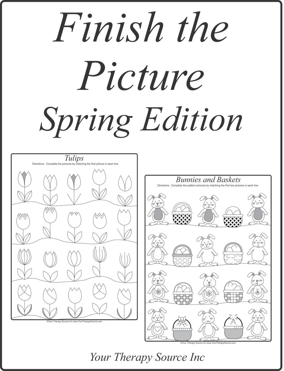 Finish The Picture Spring Edition Your Therapy Source