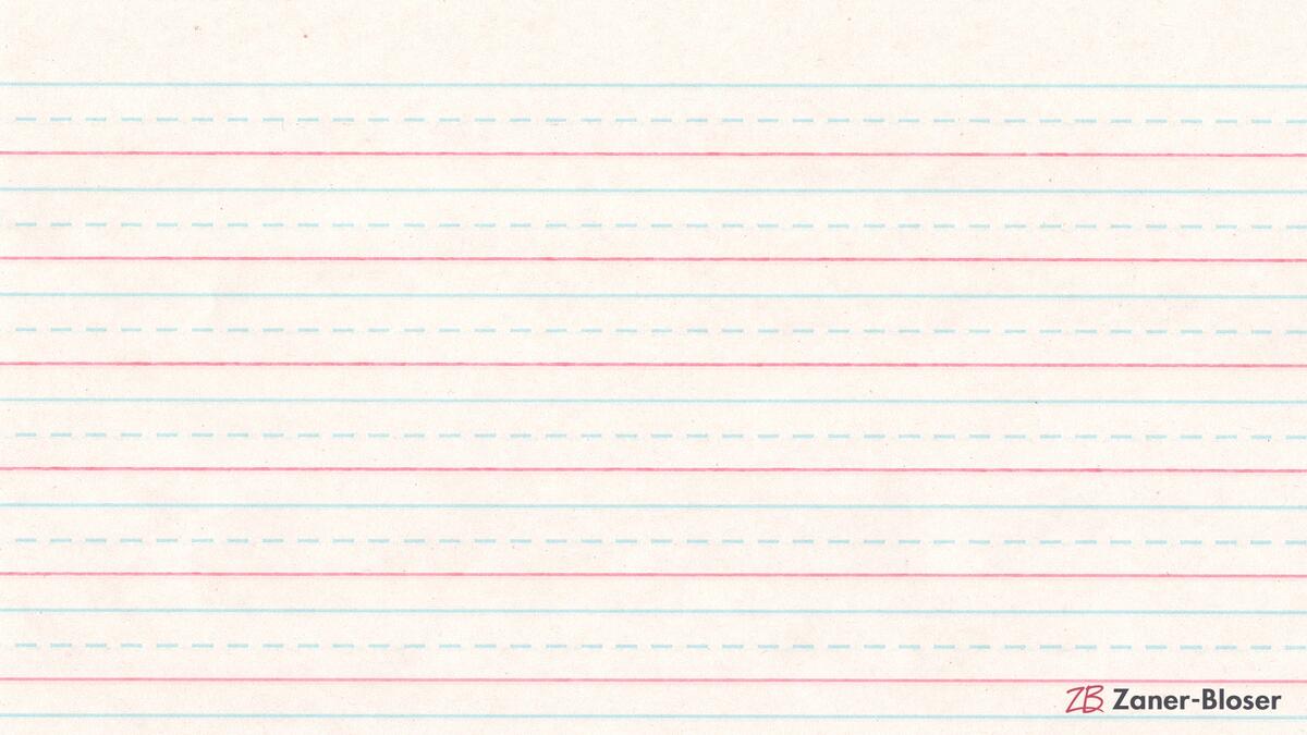 Zaner Bloser Handwriting Chart 10 Free PDF Printables Printablee