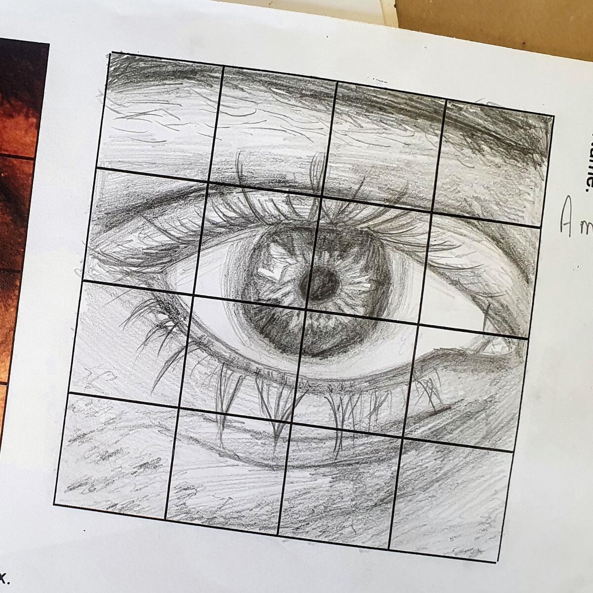 Grid Drawing Tutorial Online Art Lessons