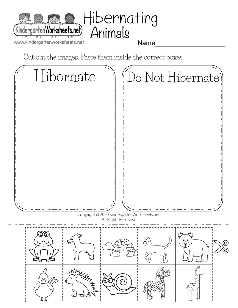 Free Winter Animals Printable Worksheets Simply Kinder