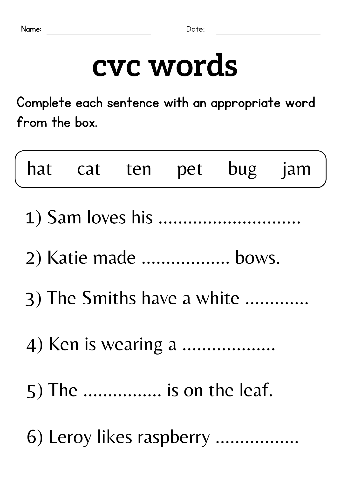 Two Letter Sound Activity Packet 20 Pages Of Reading Writinge