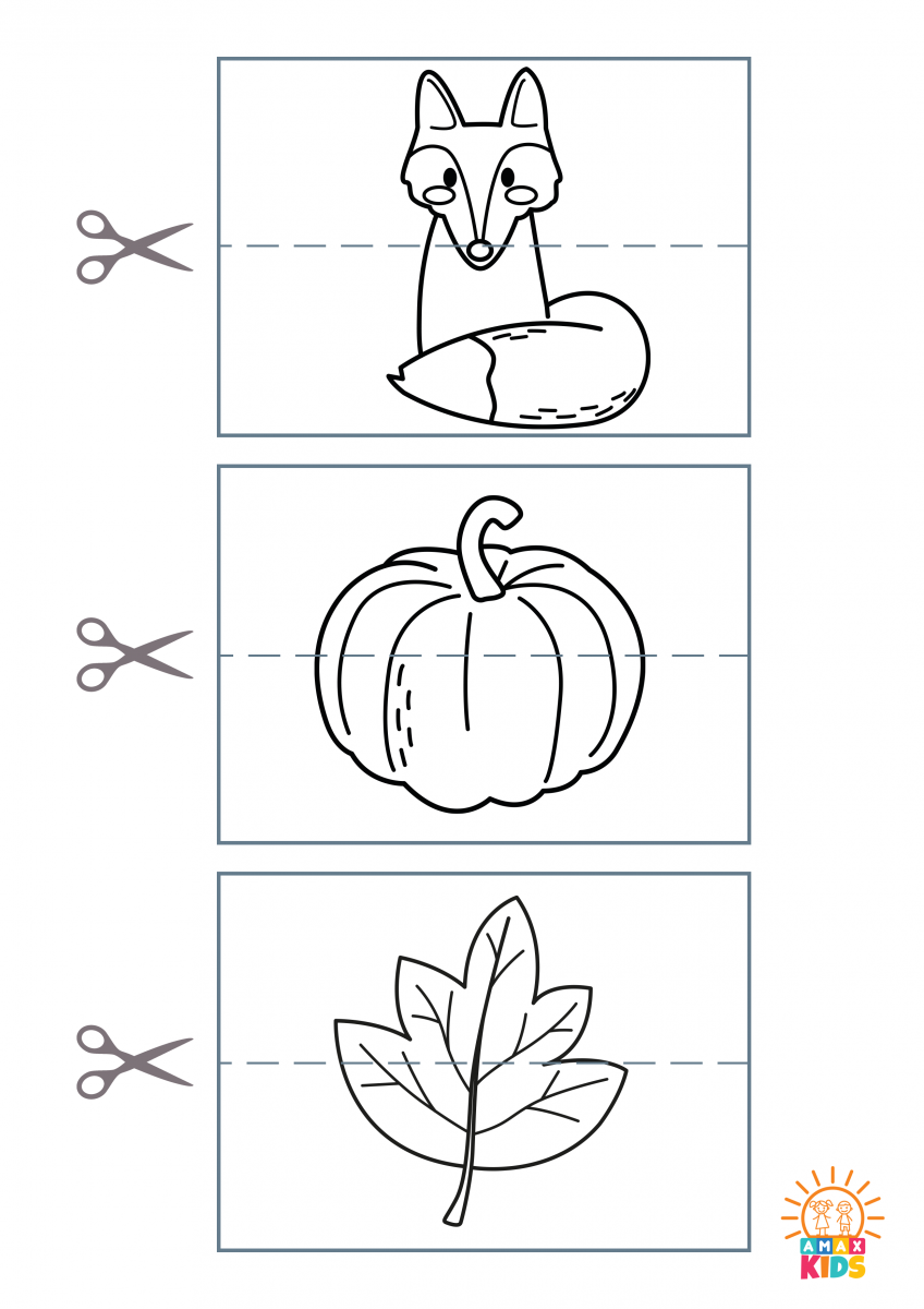 Printable Autumn Puzzles For Kids Amax Kids