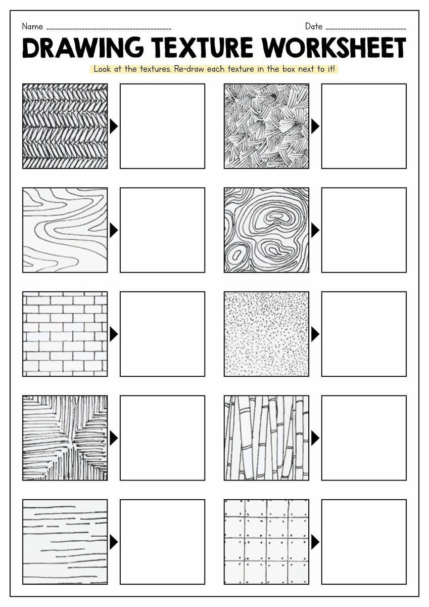 10 Worksheets Ideas In 2025 Art Worksheets Art Lesson Plans School Art Projects