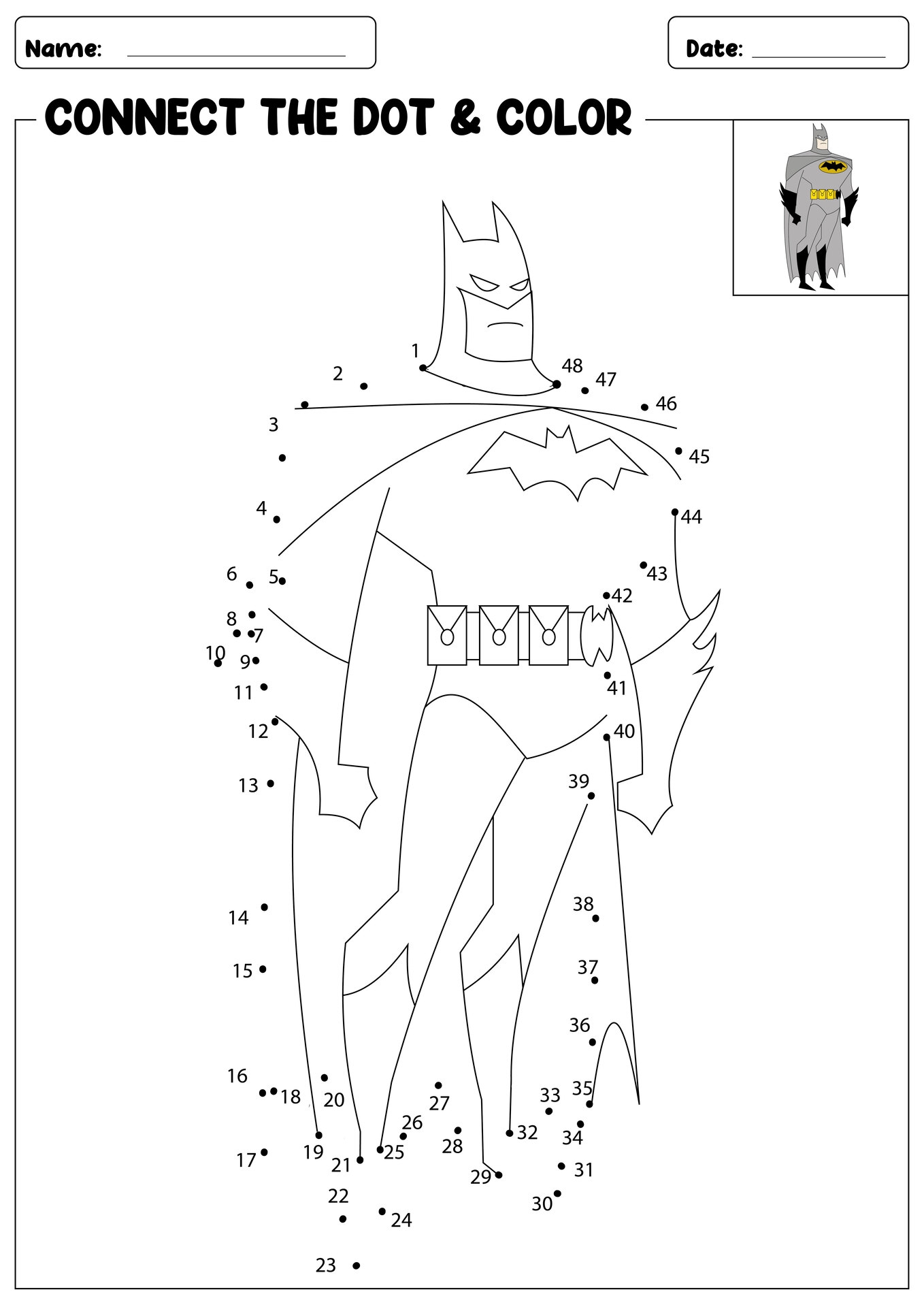 17 Advanced Dot To Dot Worksheets Free PDF At Worksheeto