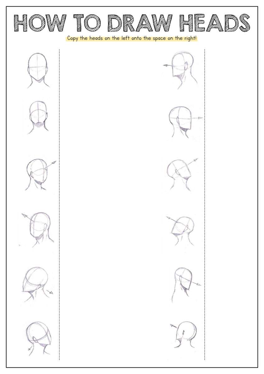 18 Drawing Exercises Worksheets Free PDF At Worksheeto