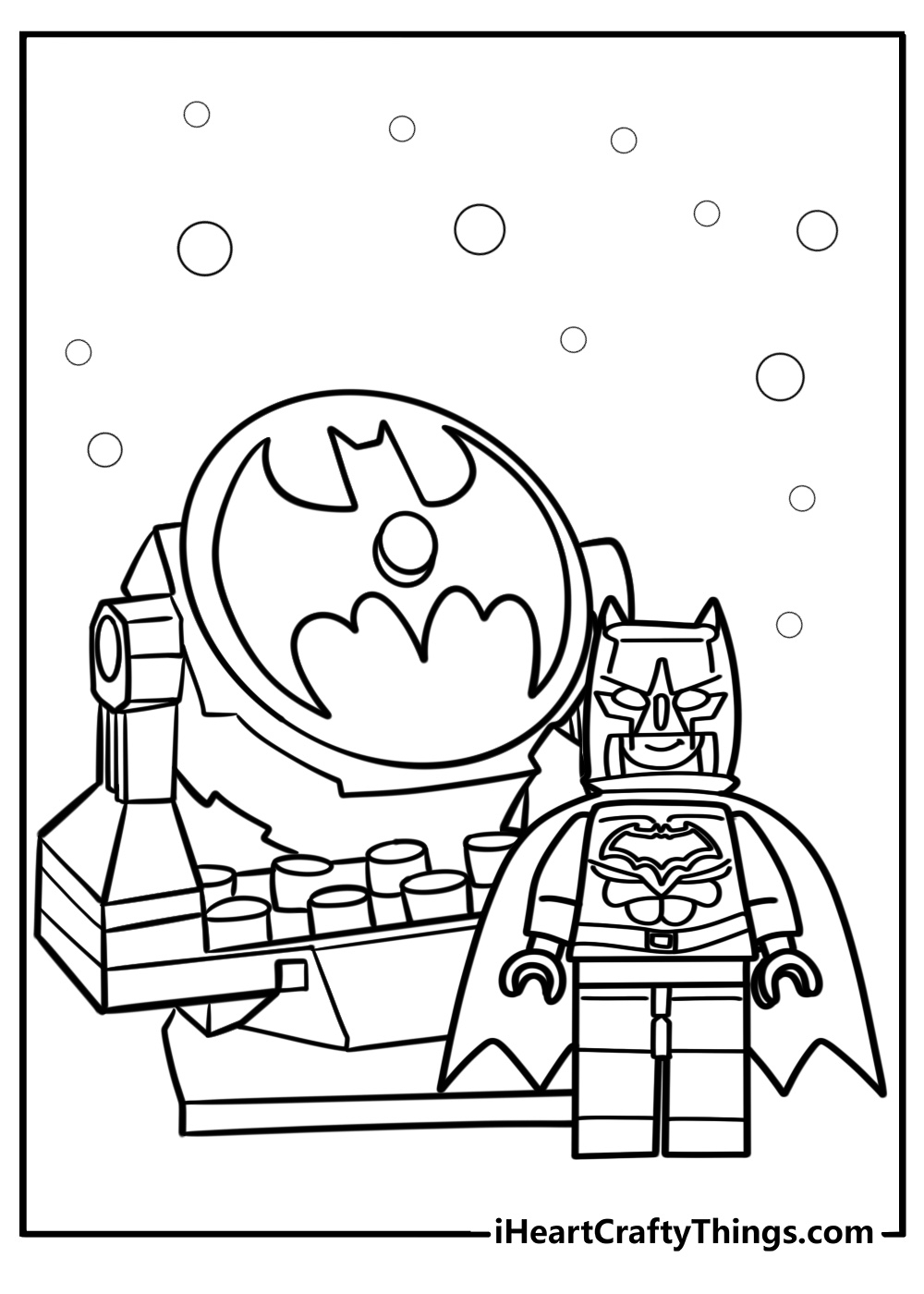 20 LEGO Batman Coloring Pages 100 Free To Print