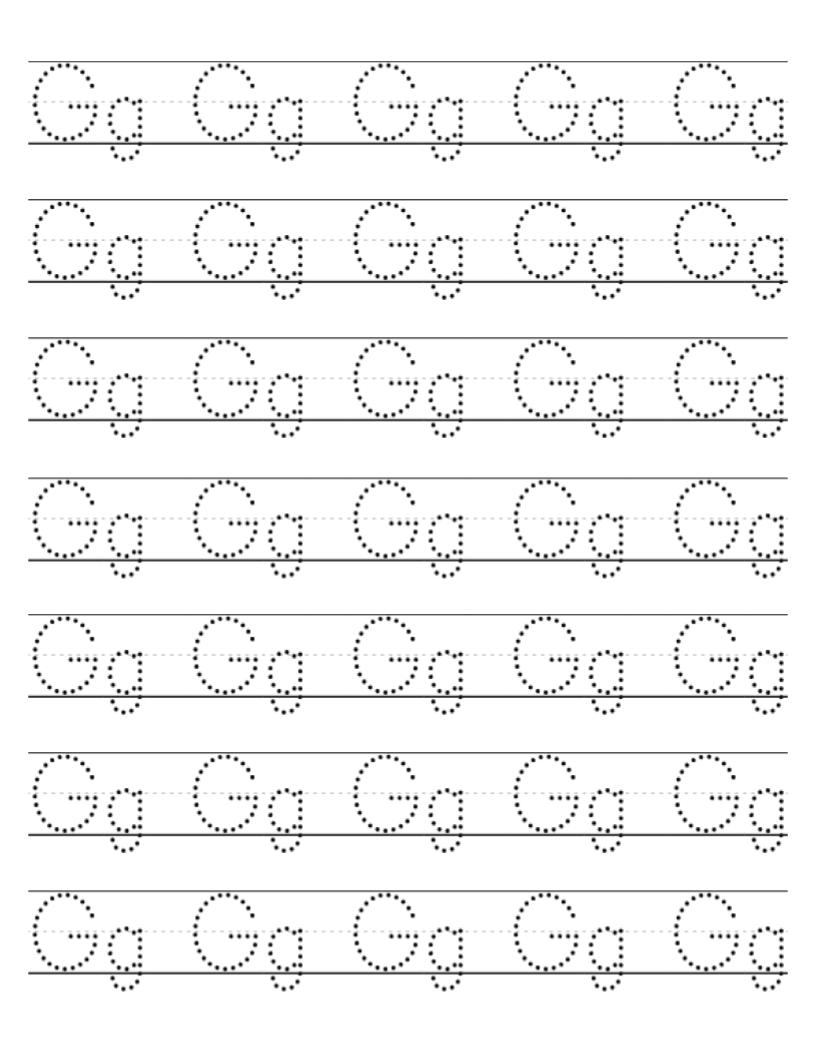 Free Printable Uppercase Alphabet Letters Tracing Worksheet
