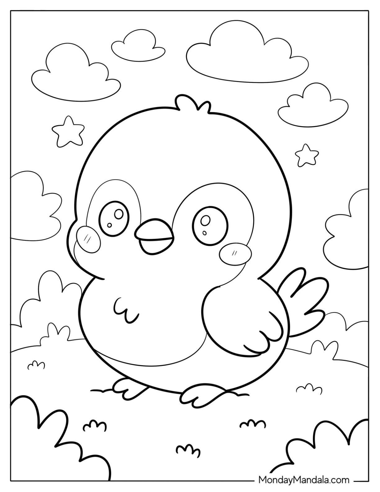 50 Bird Coloring Pages Free PDF Printables
