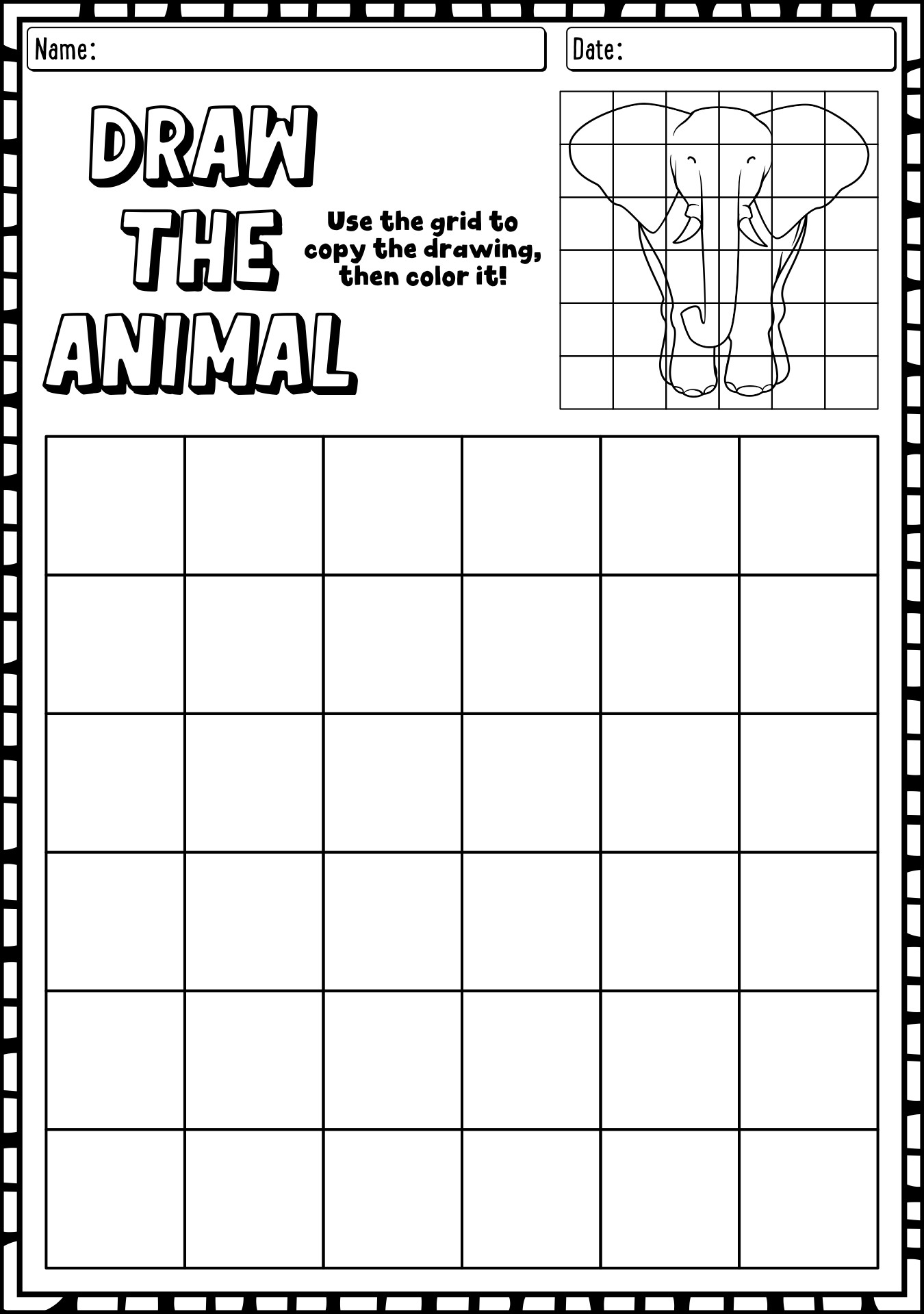 7 Mystery Grid Drawing Worksheets Free PDF At Worksheeto Worksheets Library