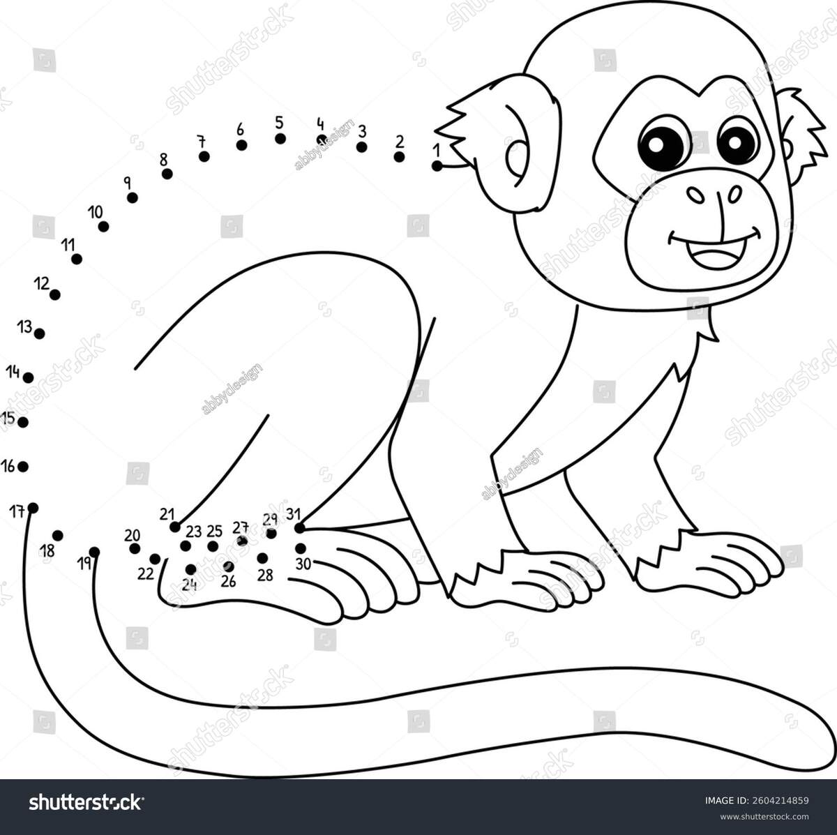 79 Monkey Dot Joining Royalty Free Images Stock Photos Pictures Shutterstock