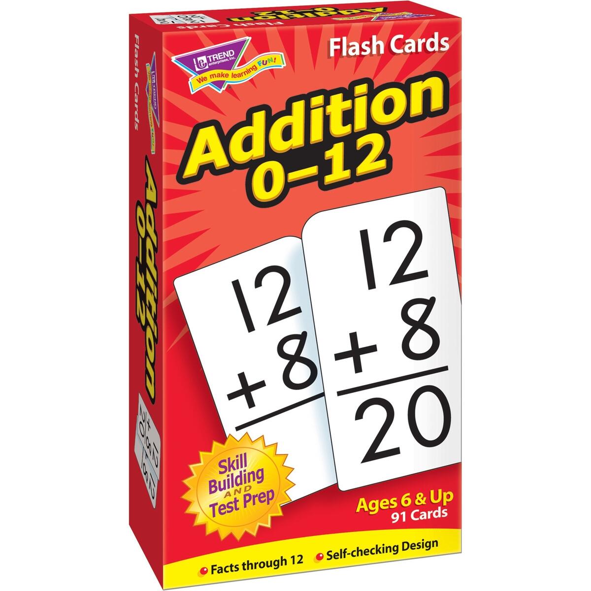 Addition Flash Cards Ready Set Start