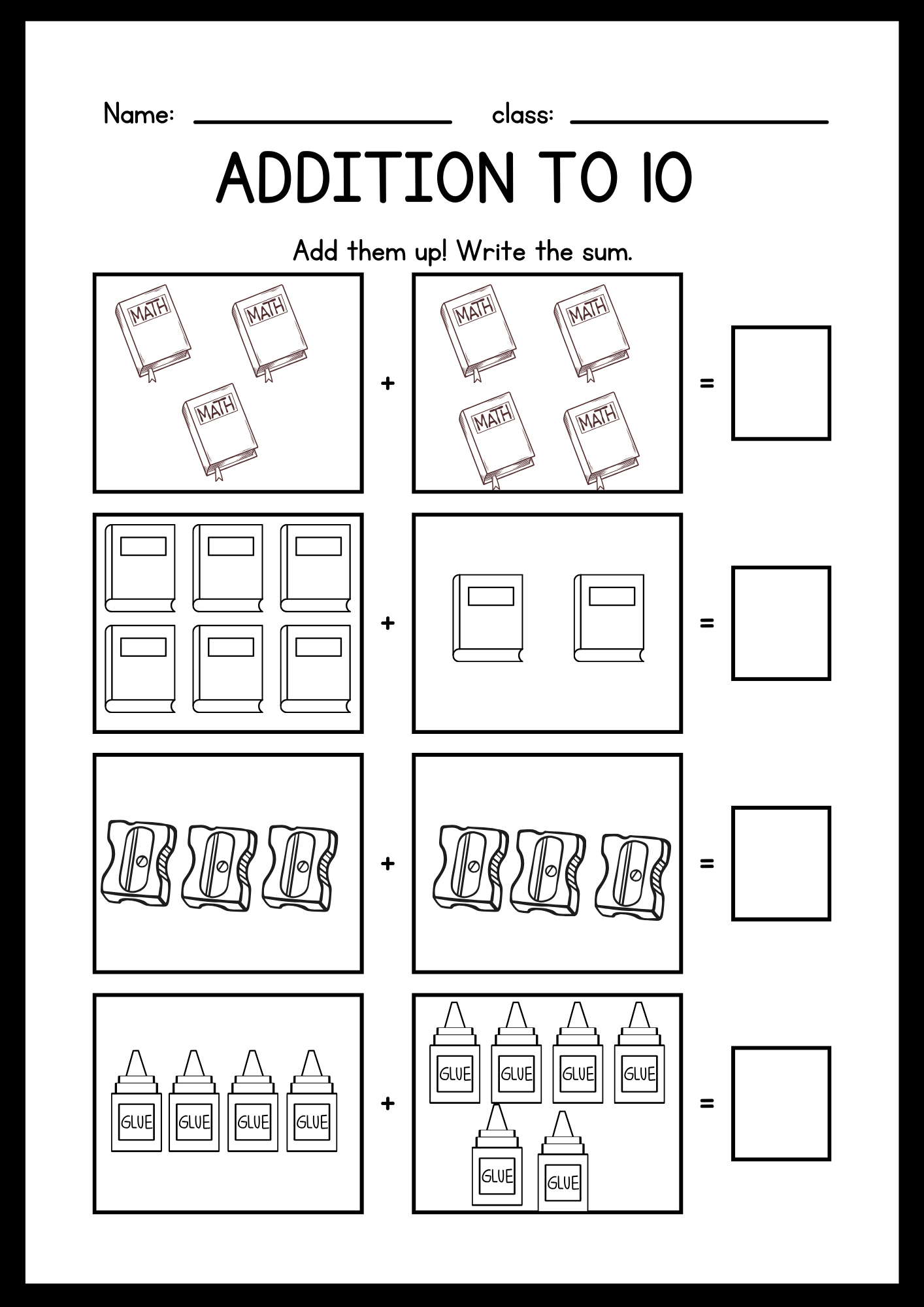 Addition Worksheets Up To 20 20 Pages Teaching Resources