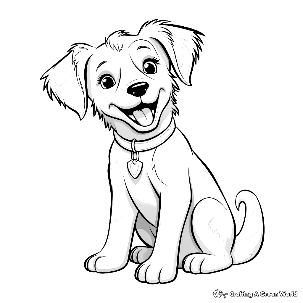 Border Collie Coloring Pages Free Printable
