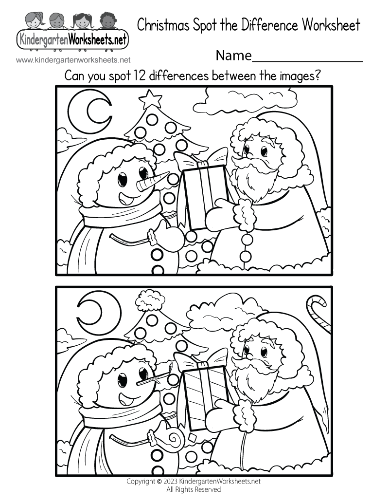 Discover 7 Spot The Difference And Kindergarten Worksheets Ideas Preschool Worksheets Worksheets For Kids Worksheets And More