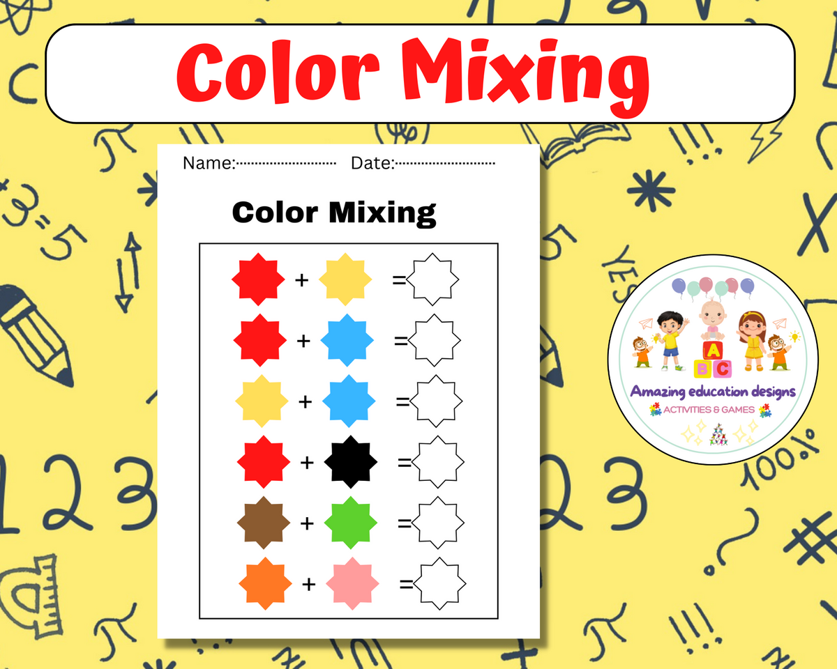 Color Mixing Made By Teachers