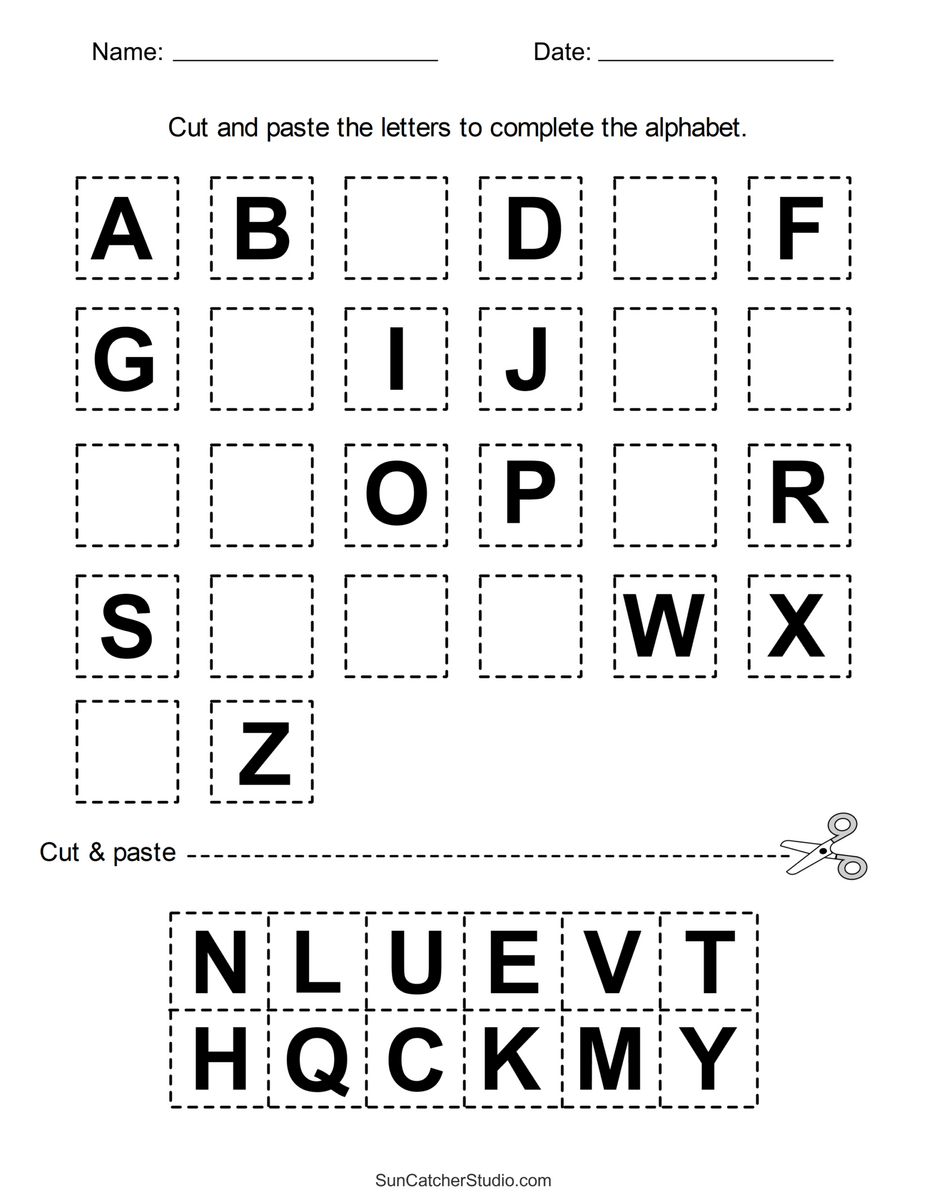 Reading Comprehension Worksheets Cut Paste With The Ug Family