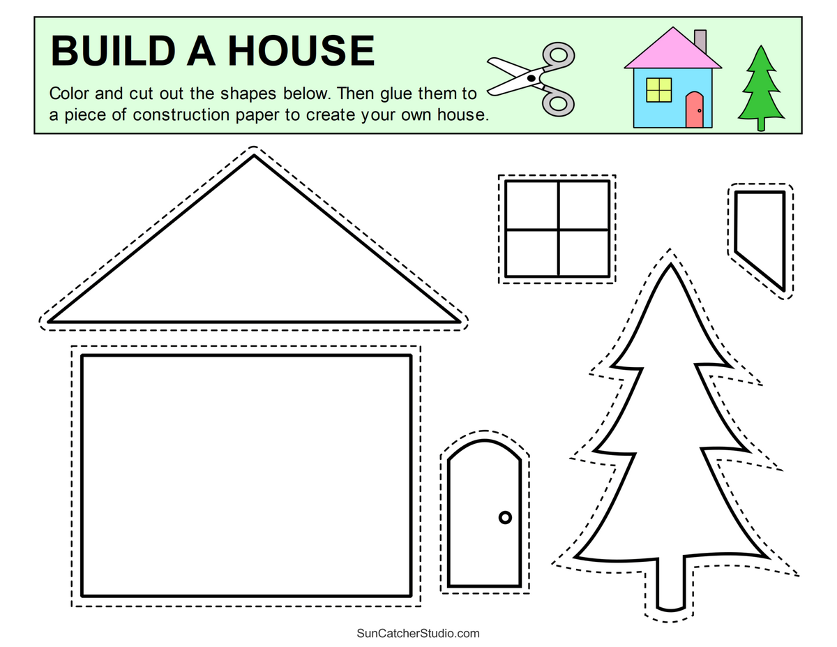 Kindergarten Math Worksheets Cut And Paste Subtraction Distance Learning Etsy