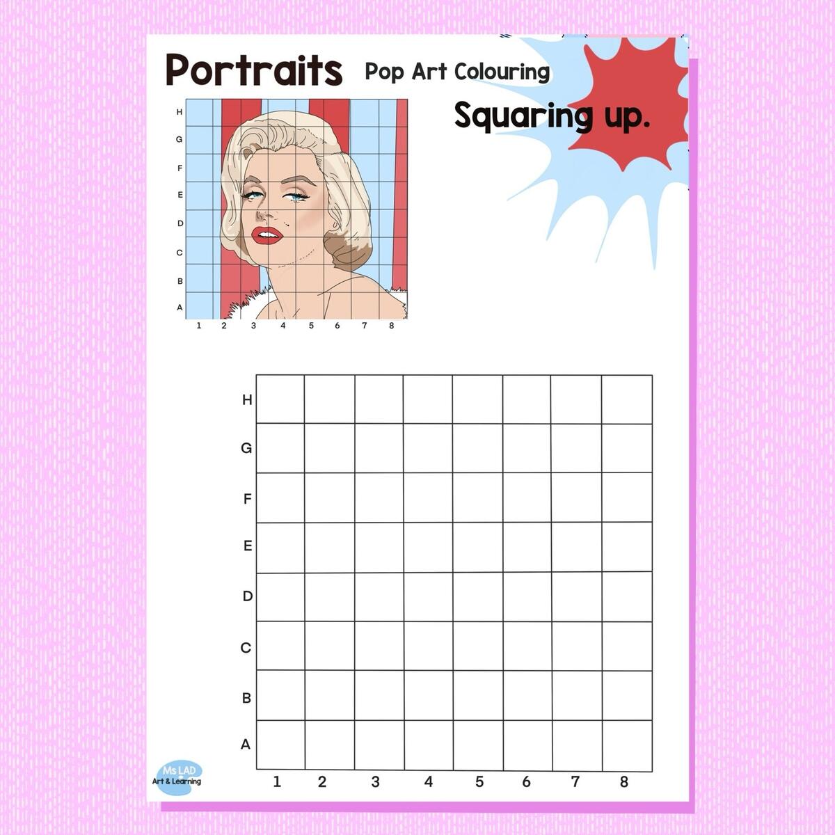 Engage With Celebrity Squaring Up Worksheets