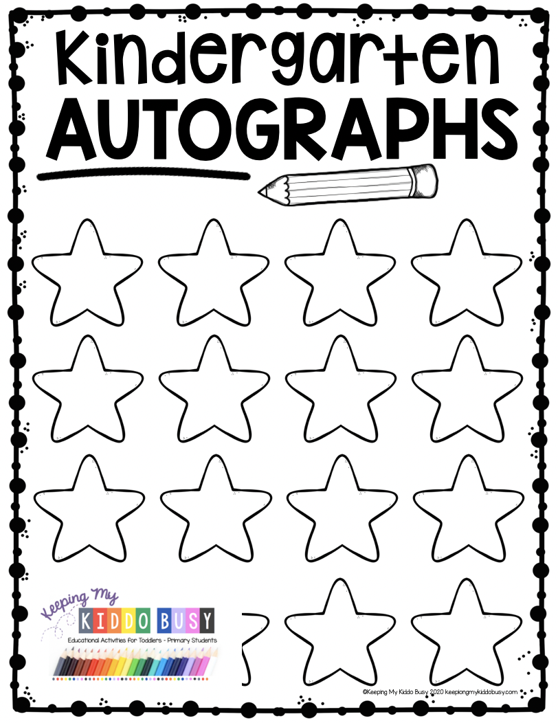 FREE END OF YEAR Kindergarten Worksheets And Activities