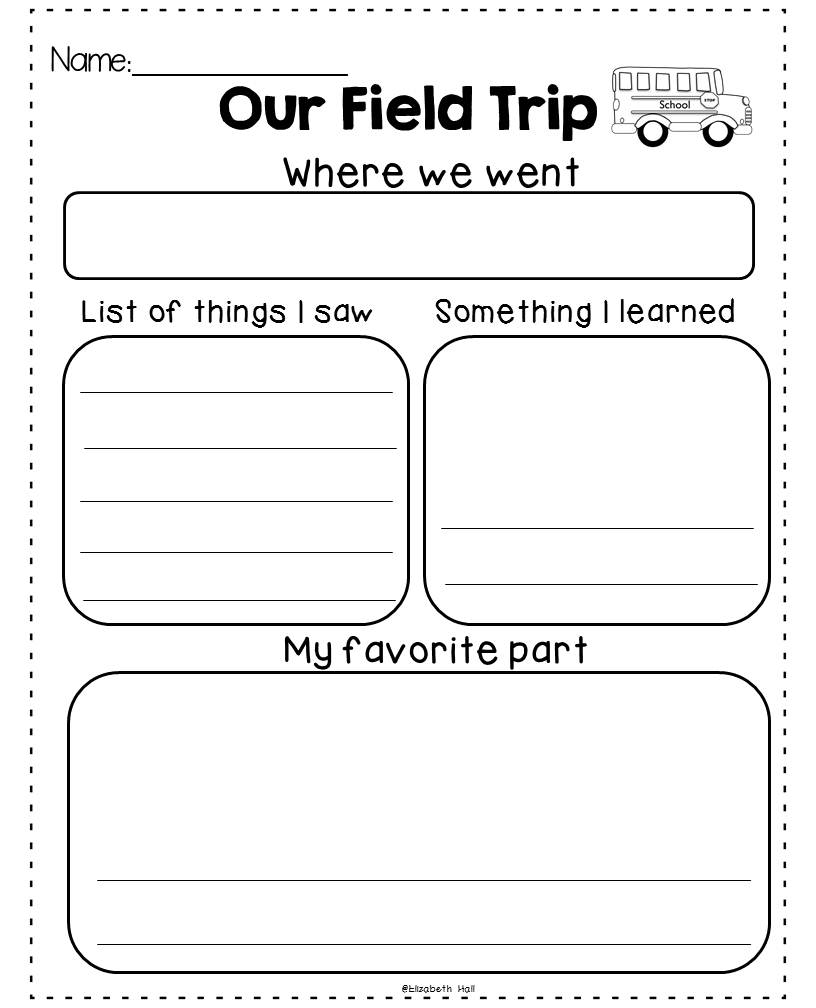 Free Field Trip Reflection Worksheet Download Free Field Trip Reflection Worksheet Png Images Free Worksheets On Clipart Library