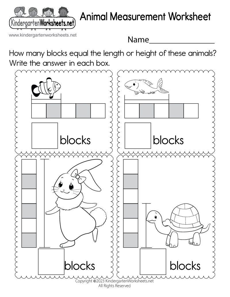 Free Kindergarten Measurement Worksheet Download Free Kindergarten Measurement Worksheet Png Images Free Worksheets On Clipart Library