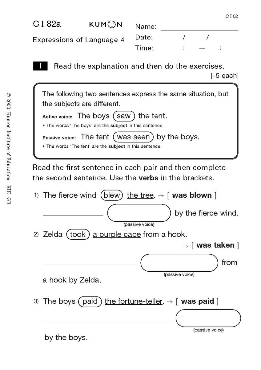 Free Kumon English Worksheet Download Free Kumon English Worksheet Png Images Free Worksheets On Clipart Library