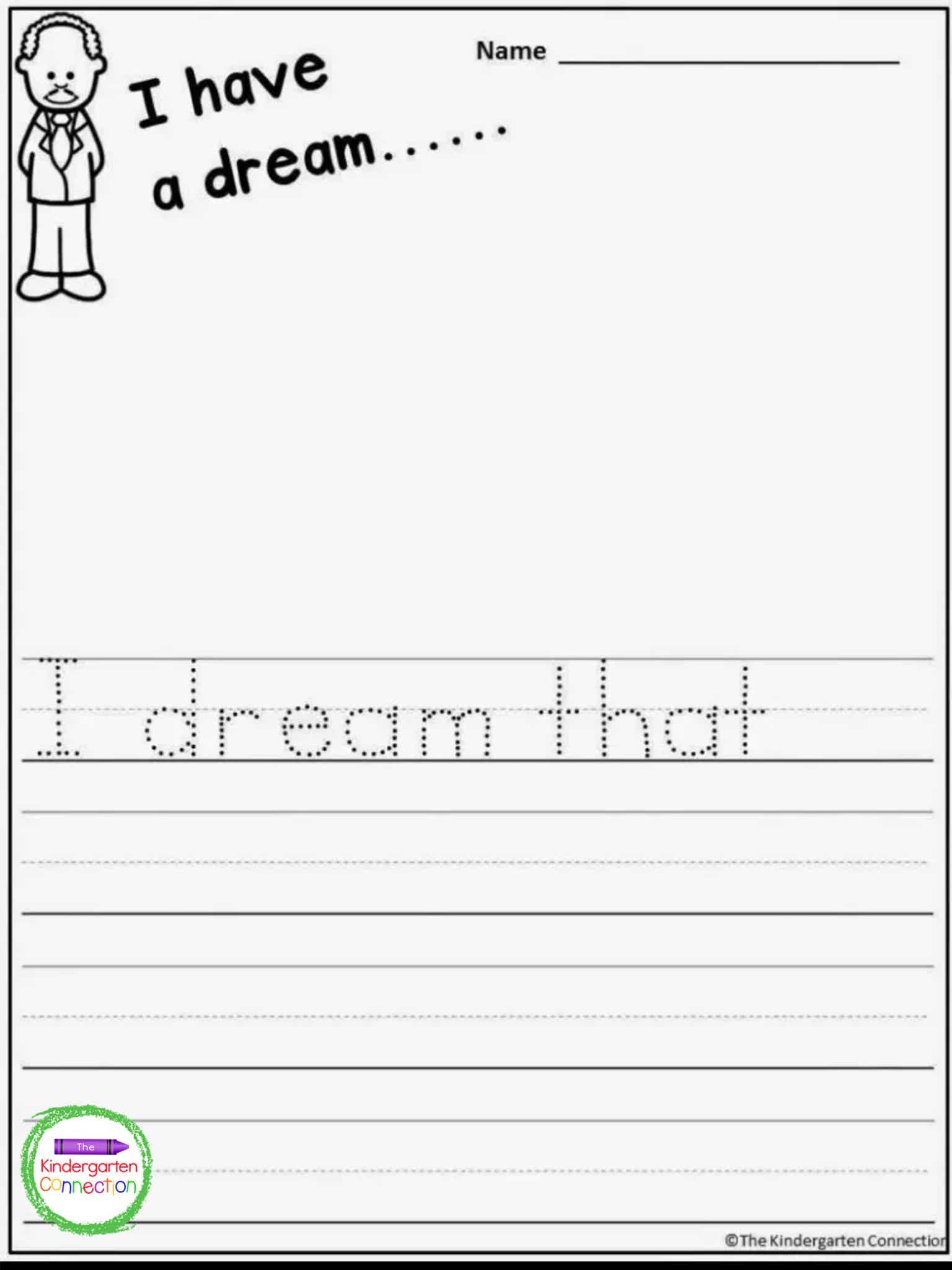 FREE Martin Luther King Jr Printables And Read Alouds For Kindergarten