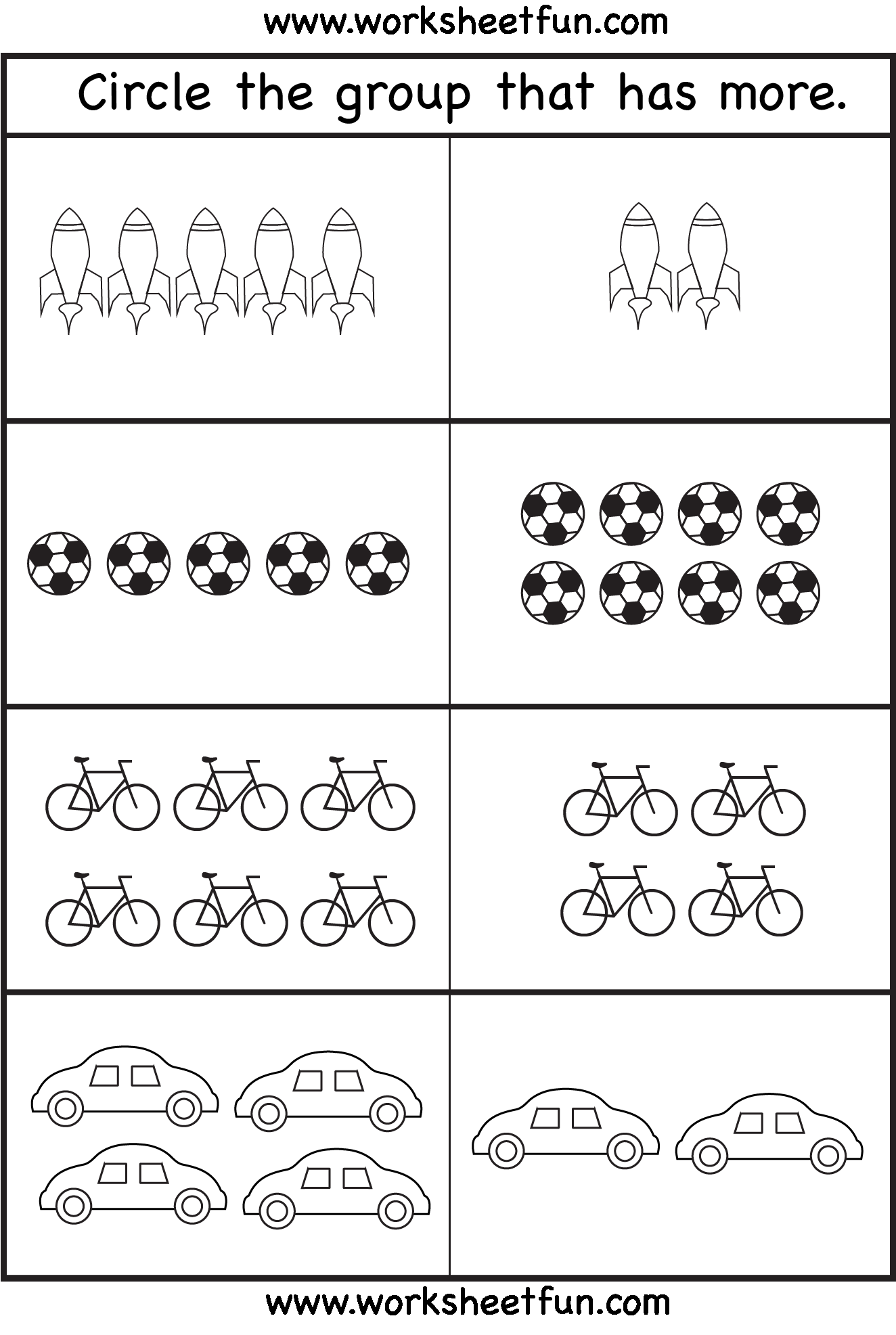 Free More Or Less Worksheet Kindergarten Download Free More Or Less Worksheet Kindergarten Png Images Free Worksheets On Clipart Library