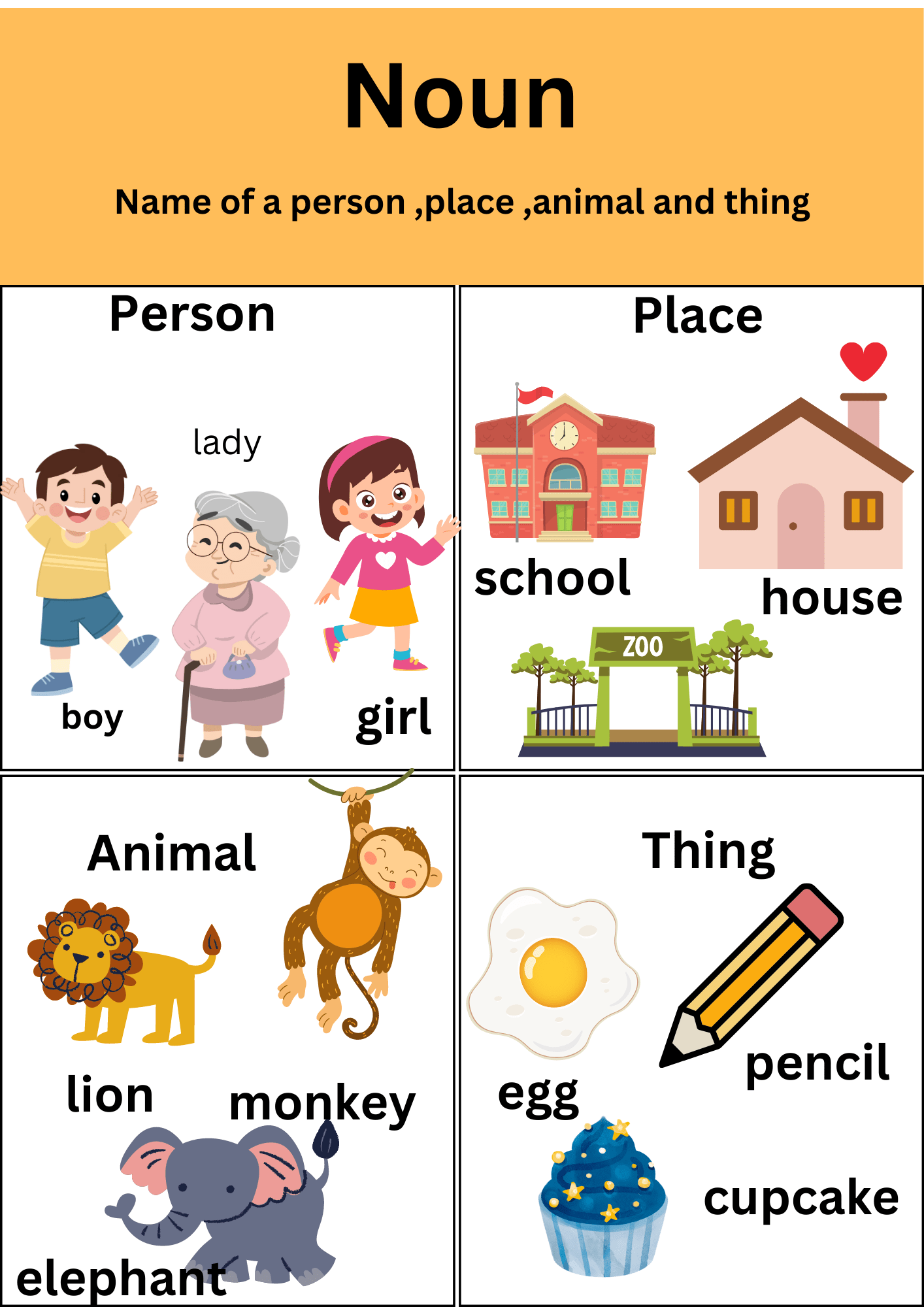 Plural Nouns Worksheet Free Printable Digital PDF