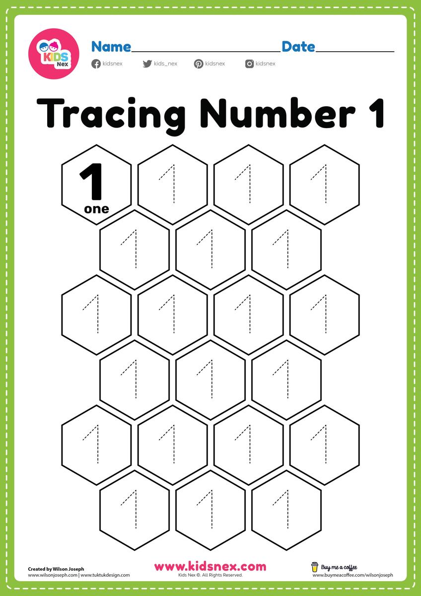 Free Kindergarten English Worksheet