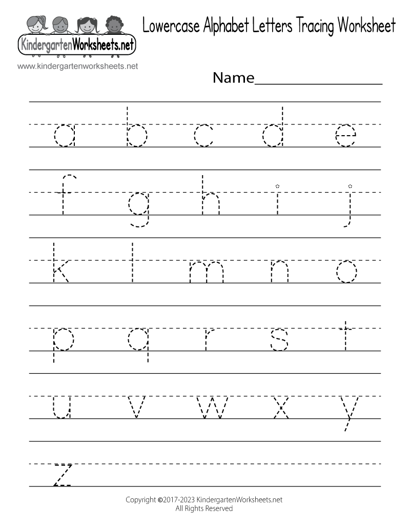 Lowercase Letter A Tracing Worksheet Doozy Moo