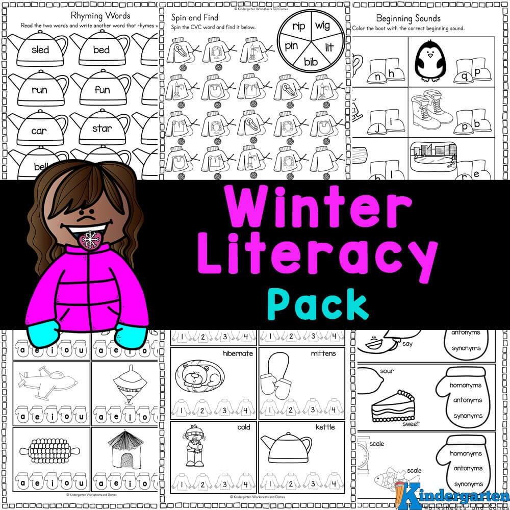 January Worksheets For Kindergarten Boosting Learning In The Winter United Teaching