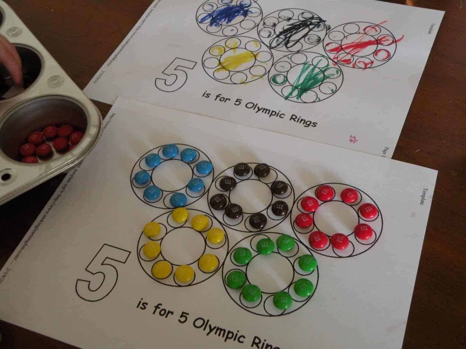 Olympic Preschool Week More Excellent Me