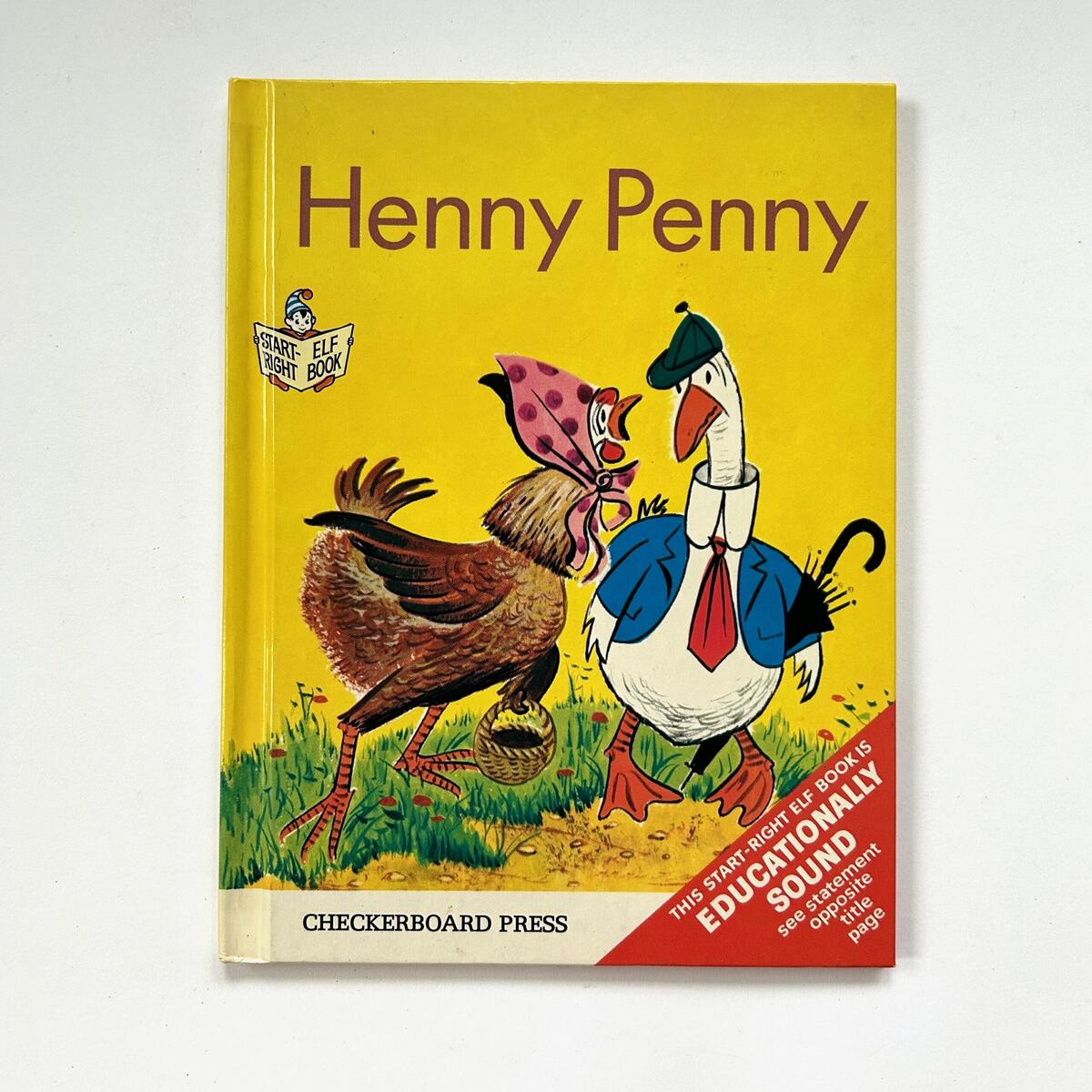 Henny Penny Retold By Wallace Wadsworth Illustrated By George Tweedale Etsy