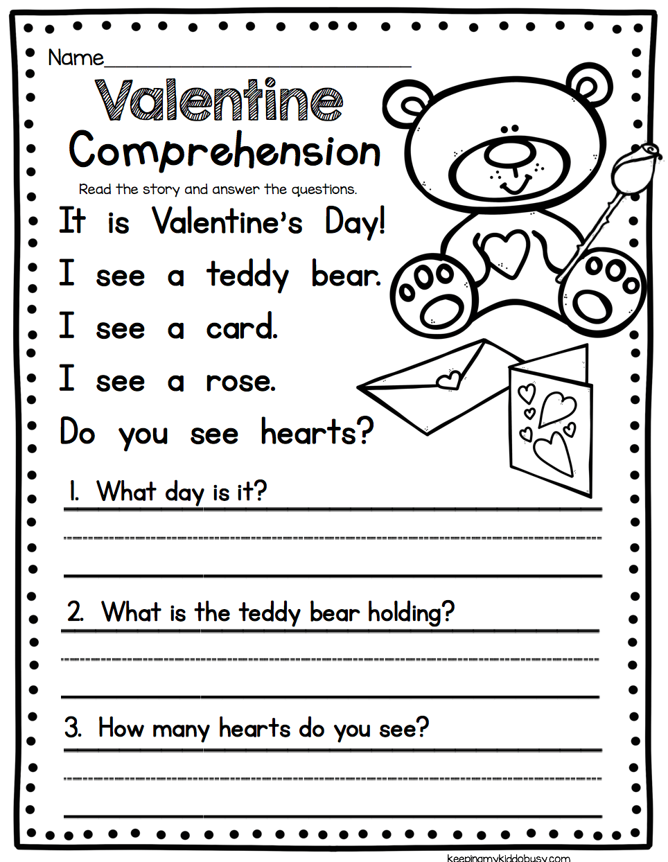 Image Result For First Grade Printable Reading Activities