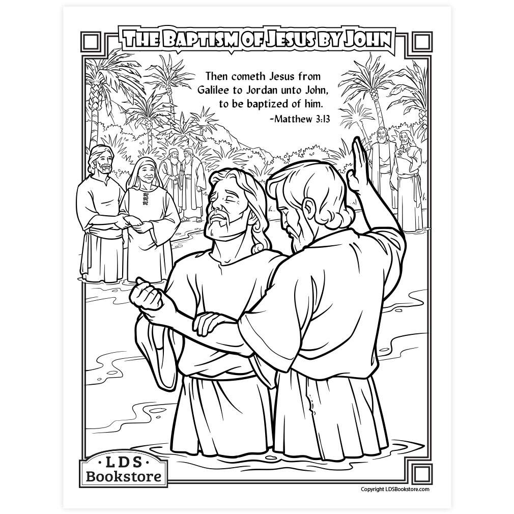 Baptism Of Jesus Children S Sermons From Sermons4Kids Sermons4
