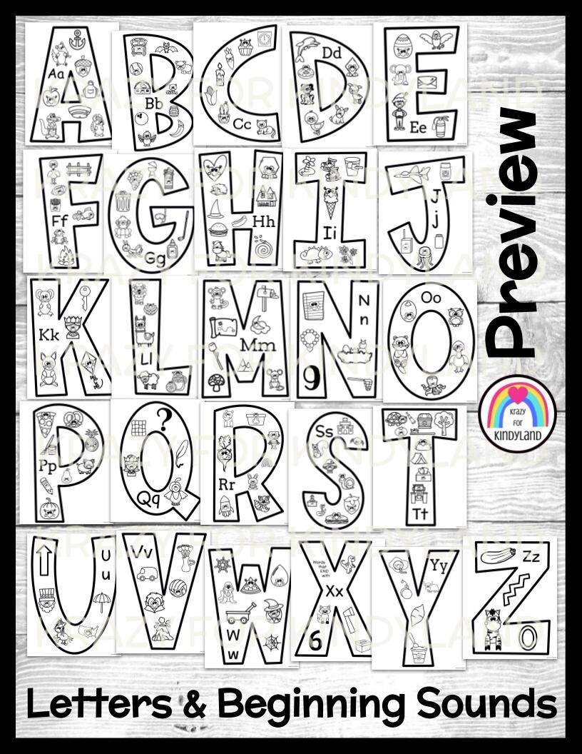 25 Alphabet Coloring Pages 100 Free Printables