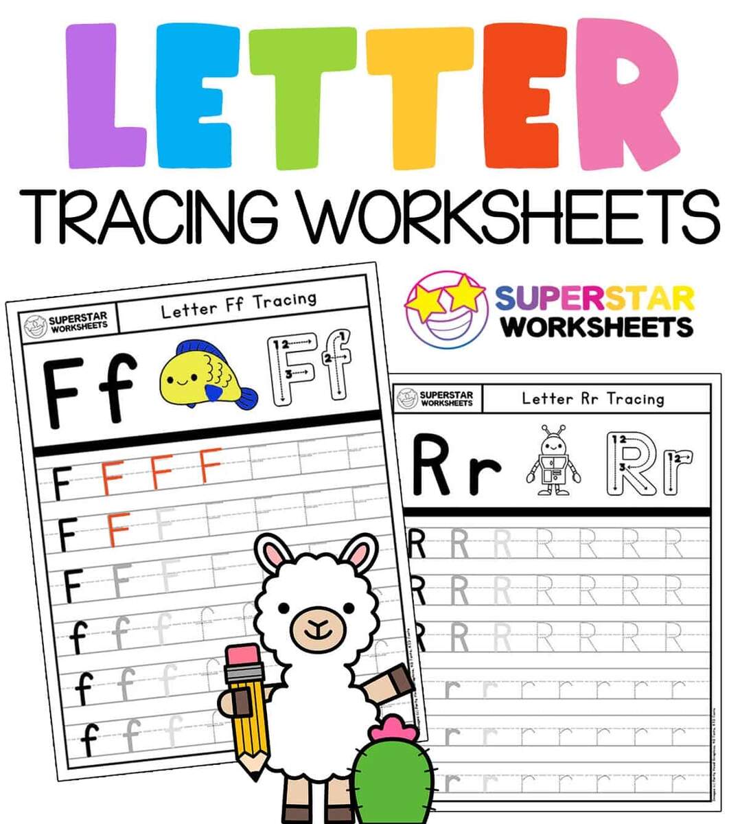 Letter Worksheets Superstar Worksheets