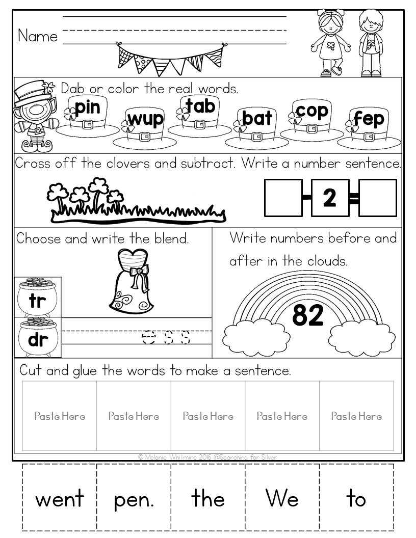March Worksheets 8 Free PDF Printables Teach Prints