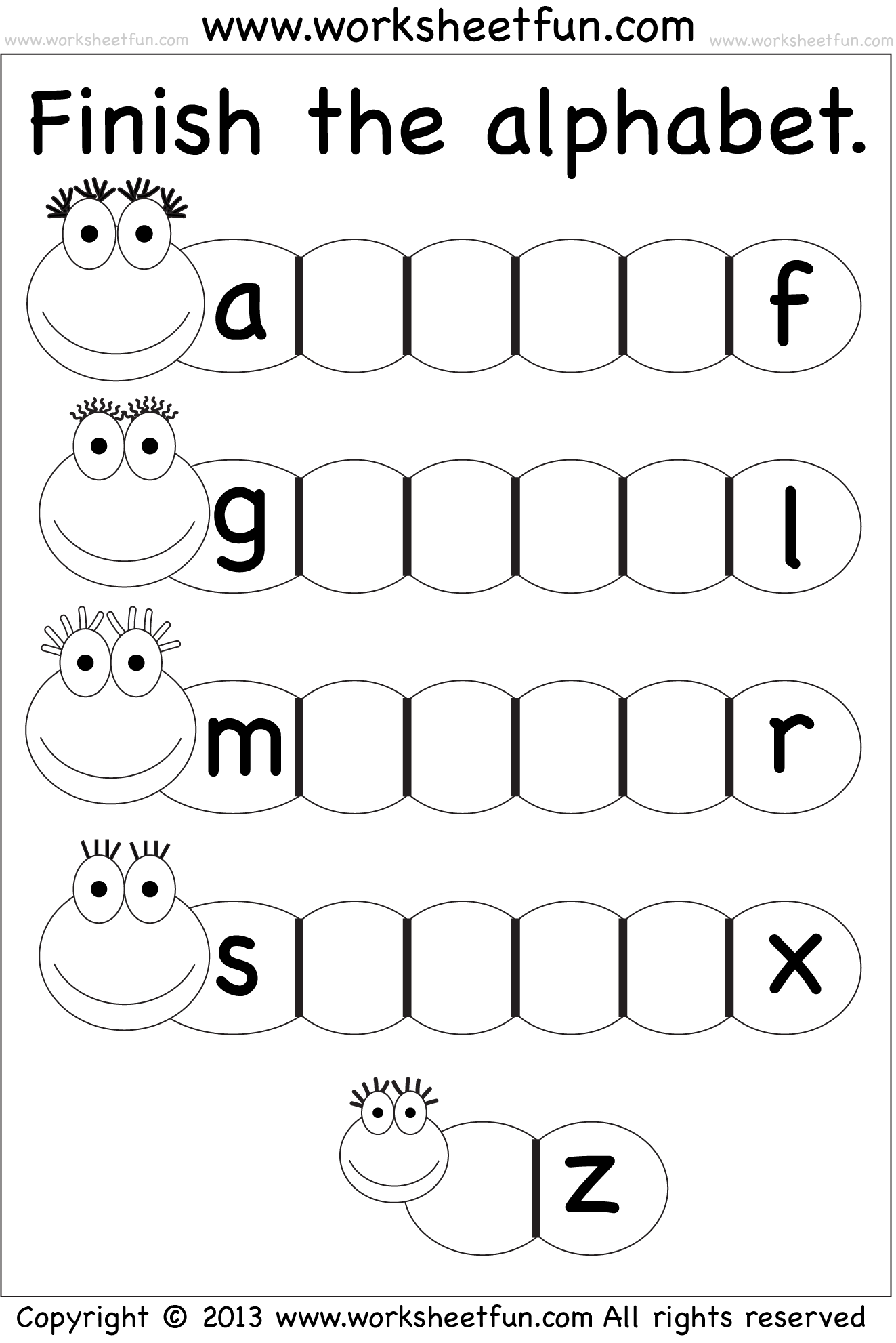 Halloween Missing Letters Worksheet Free Printable Digital PDF