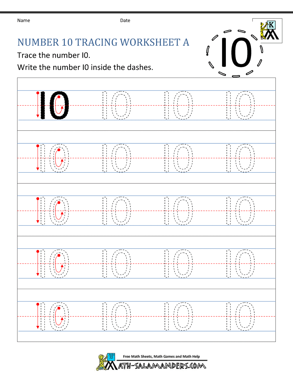 Kindergarten Math Counting Objects Worksheets 1 10 Black And White Made By Teachers