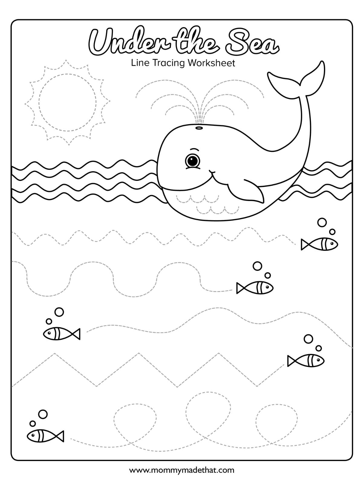 FREE FREE Printable Ocean Worksheets For Kids Kind