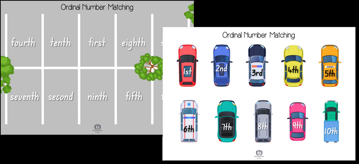 Guest Post Our Ordinal Number Cards In Action Activity Village
