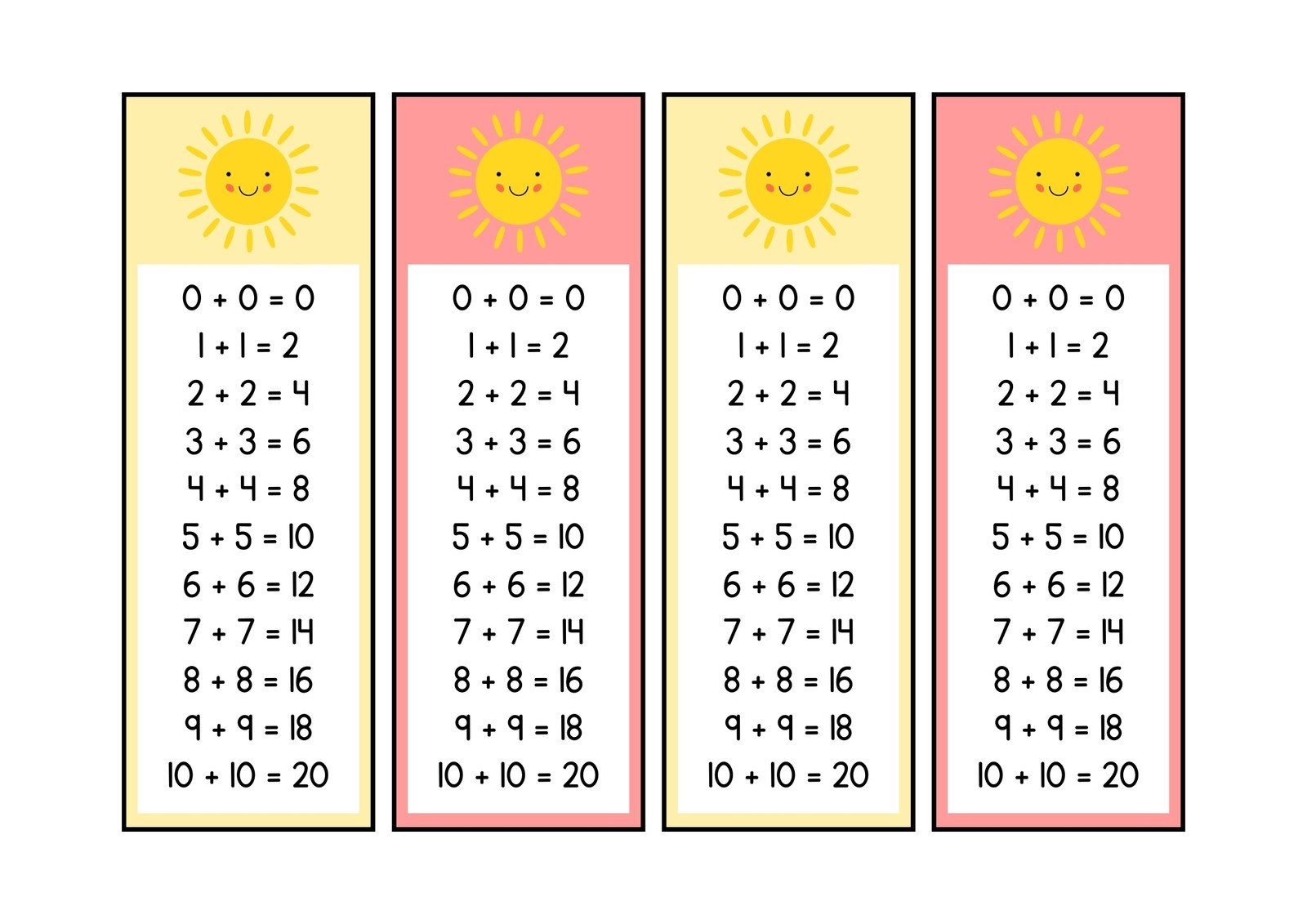 Page 8 Free Printable Flashcard Templates You Can Customize Canva