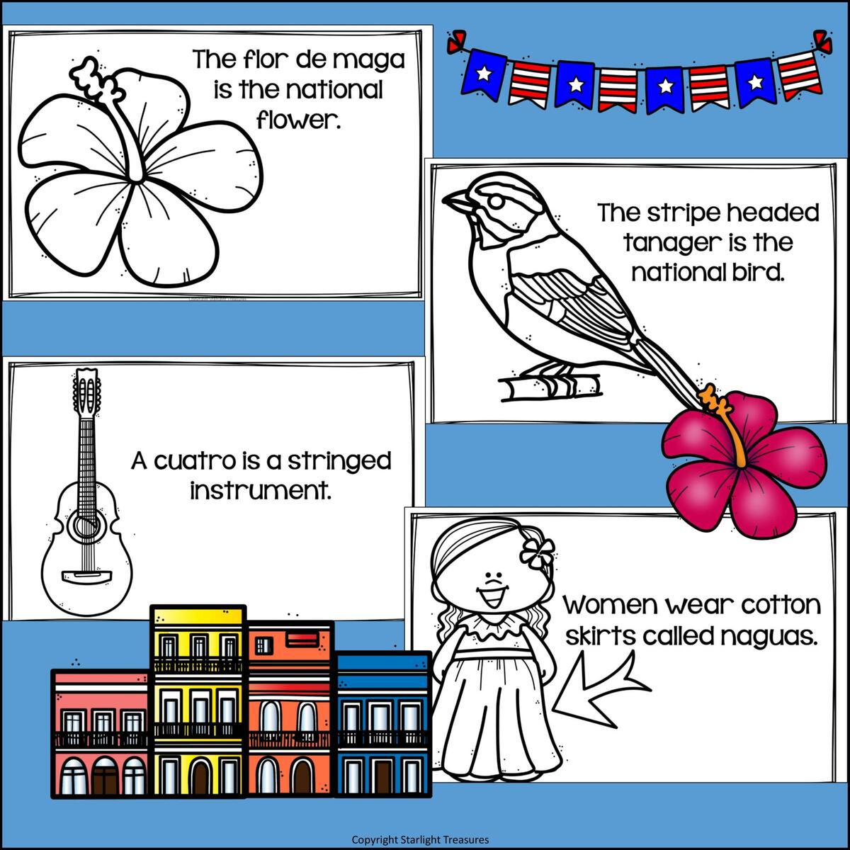 Puerto Rico Mini Book For Early Readers A Country Study Classful