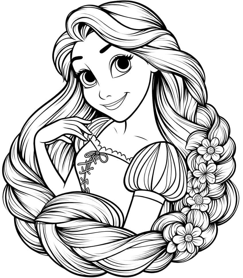 Tangled The Series Coloring Pages YouLoveIt