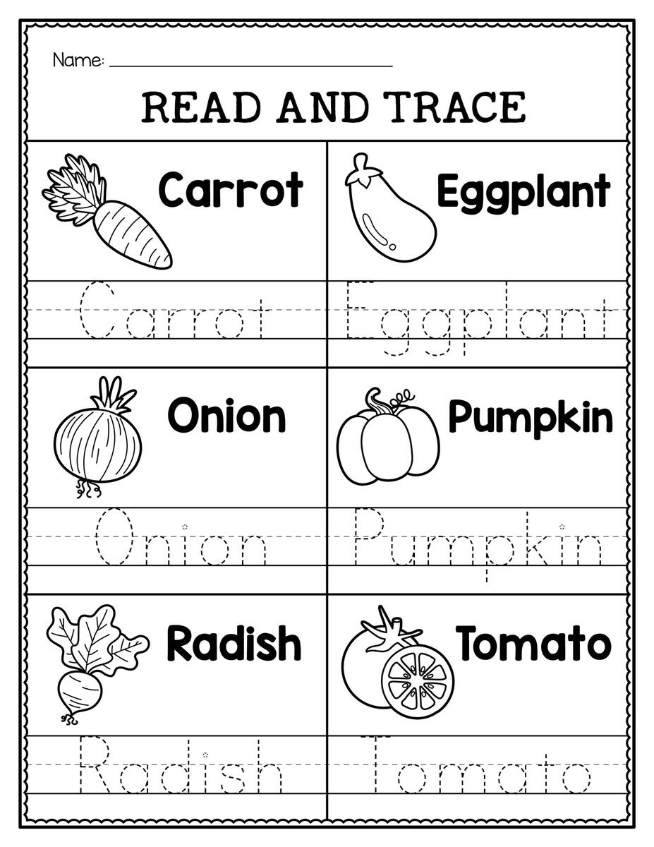 Read Trace Worksheets Fun Educational Read Trace Worksheets For Kids Made By Teachers