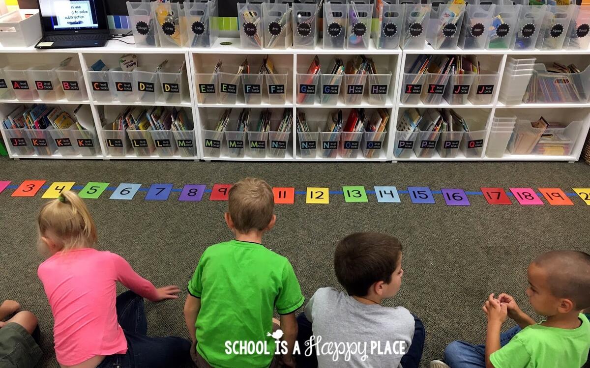 School Is A Happy Place Free Number Line Activities Your Students Will Love